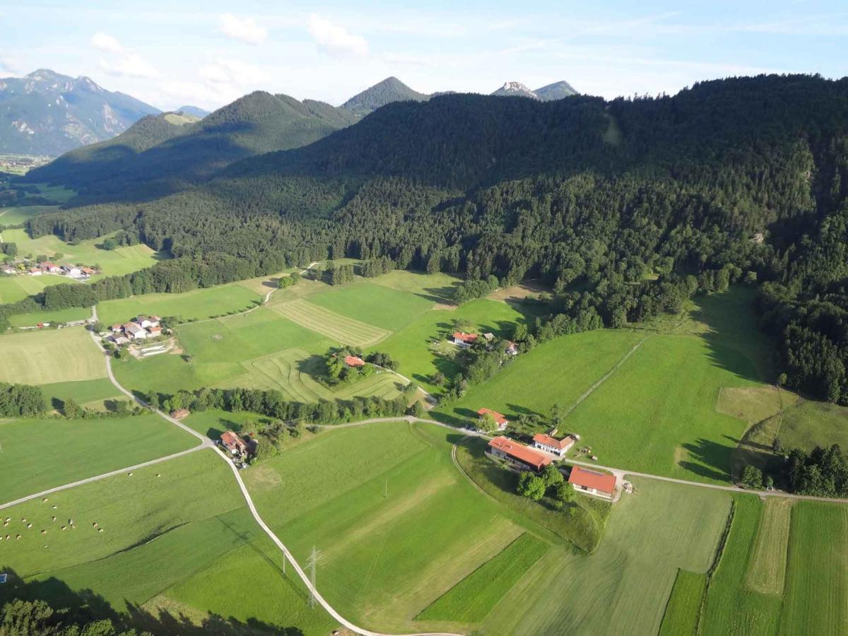 Ferienwohnung Jagdhaeusl Bernau am Chiemsee Dış mekan fotoğraf
