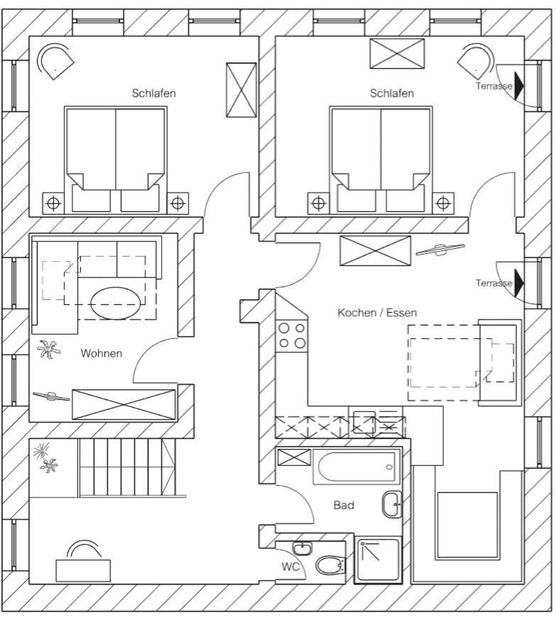 Ferienwohnung Jagdhaeusl Bernau am Chiemsee Dış mekan fotoğraf
